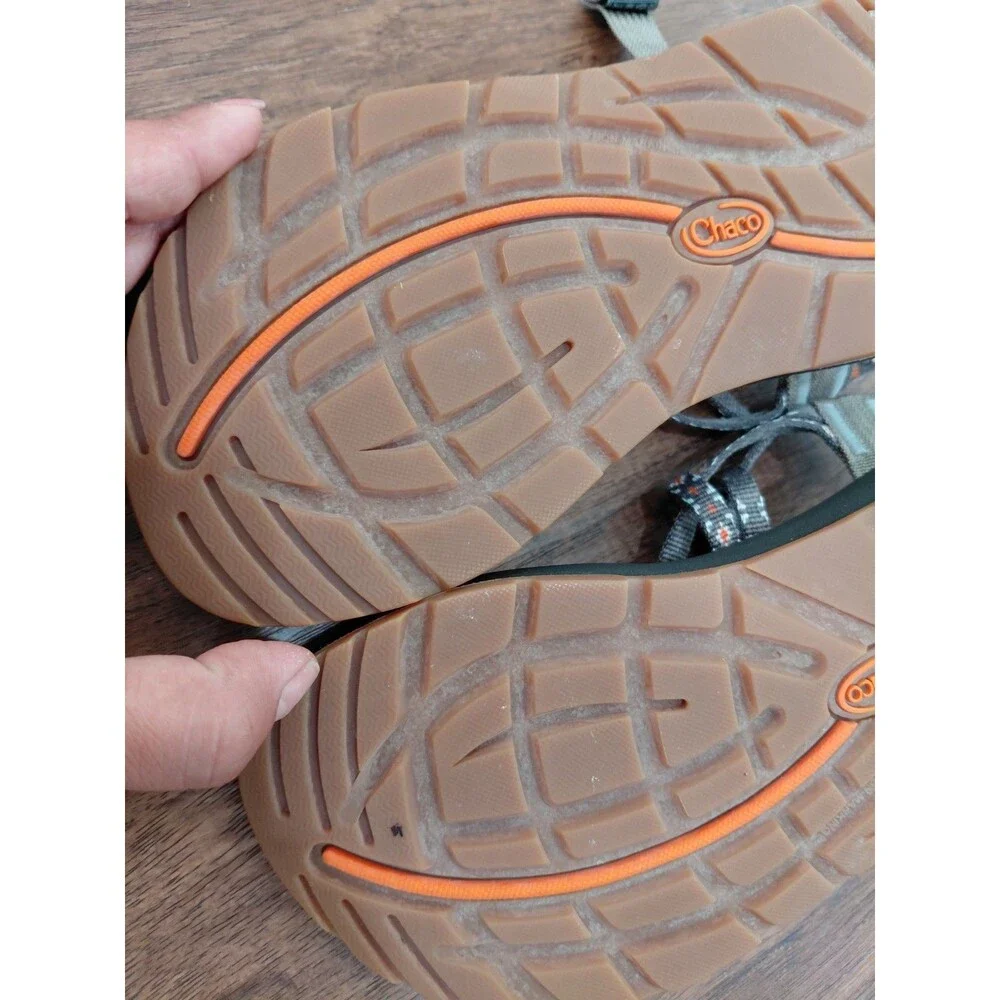 Chaco Womens ZX2 Classic Sandal Size 5 Gray Toe Loop Adjustable
